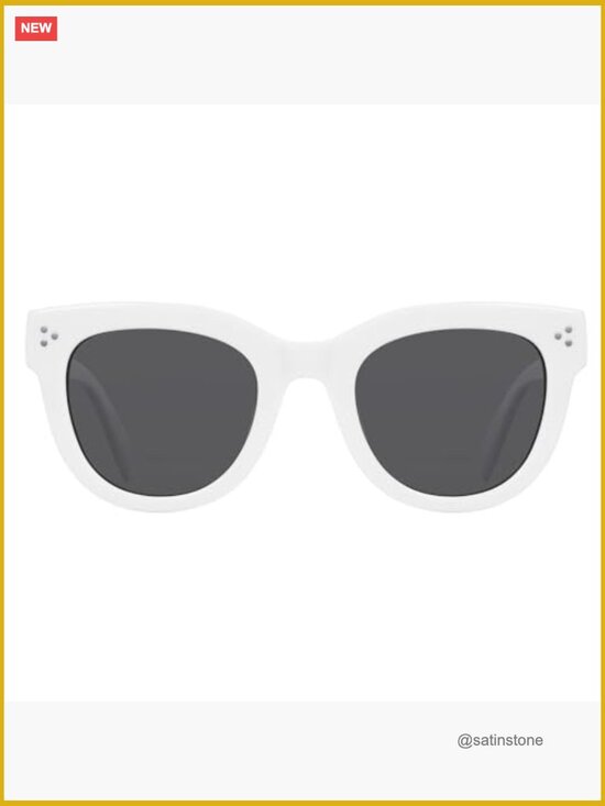 Polarized Round Sunglasses for Women UV400 Protection Acetate Frame main image 4